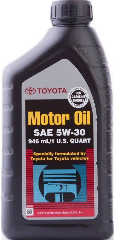 Олива моторна TOYOTA 5W-30 0.946 л (00279-1QT5W)
